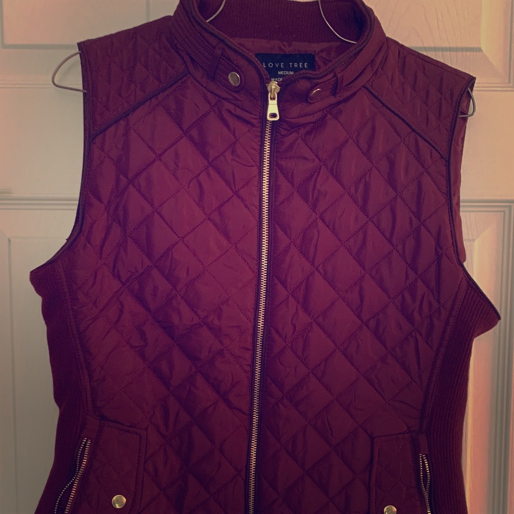 Red/Maroon Vest